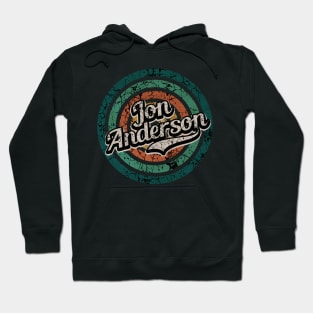 Jon Anderson // Retro Circle Crack Vintage Hoodie